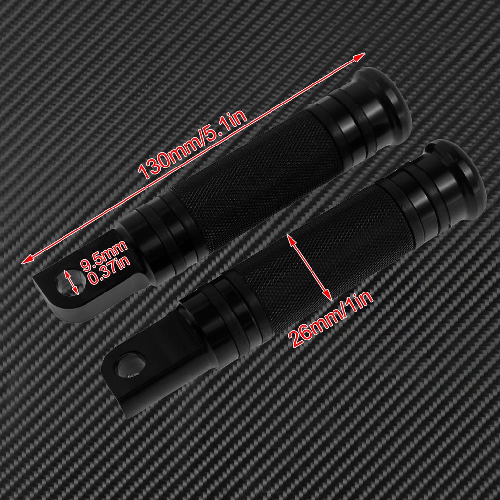 Motorcycle 1.25'' Grips + Footrest Foot Pegs Pedal + Shift Nails Peg For Harley Touring Sportster 883 XL Dyna Softail