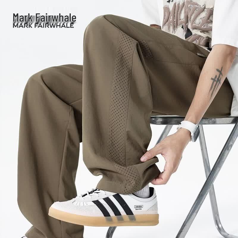 MARK FAIRWHALE Men s 2026 Ice Silk Mesh Casual Pants M
