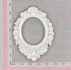 Baroque Cream Resin Photo Frame - Mini Retro DIY Handmade Decorative Ornament