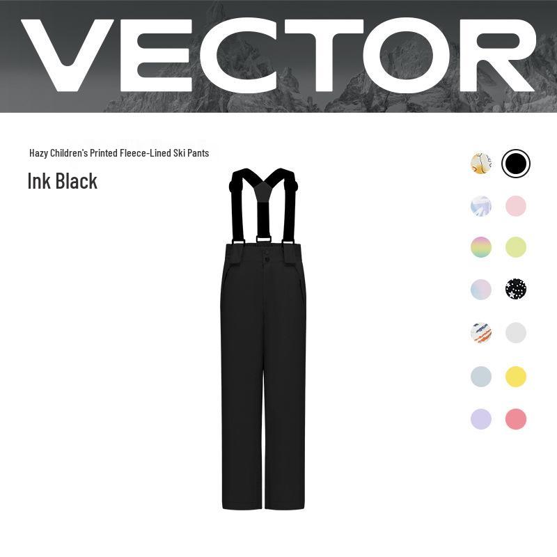 VECTOR Kids  Winter Ski Pants - Thick, Warm, Cold-Resistant for Boys and Girls 110