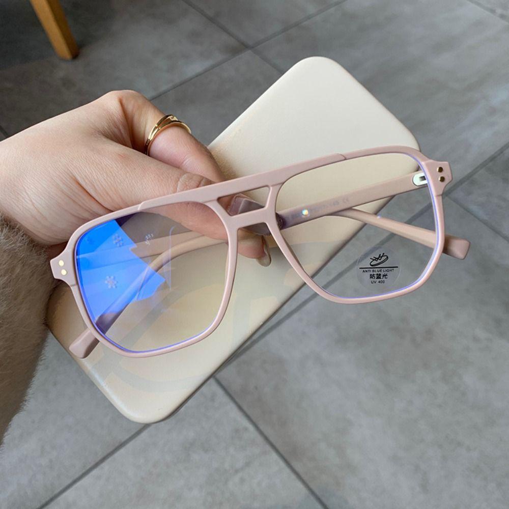 Fashion Computer Glasses Retro Square Eyeglasses 2024 Anti Blue Light Glasses