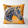 Colorful Horse Patterned Cushions for Home Decor Polyester Pillowcase,sofa Decorative Cushion Cov Headboard Pillow