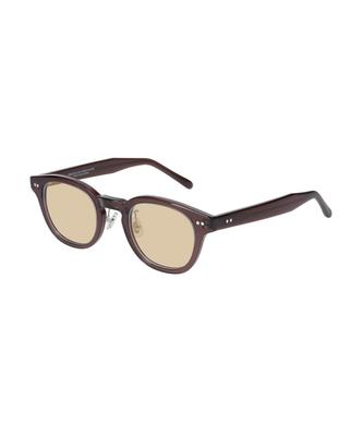 [Zoff] Wellington-style Sunglasses (Brown (Clear))  Unisex, UV Protection, Stylish, Women's & Men's [ZA241G5243A1 ZA241G52-43A1]