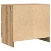 TV Cabinet in Artisan Oak Finish 60 x 35 x 54 cm Particleboard