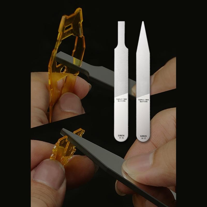 Professional Grade Efficient Refinement Polishing File for Intricate Fine Model Work with Comfortable Ergonomic Design