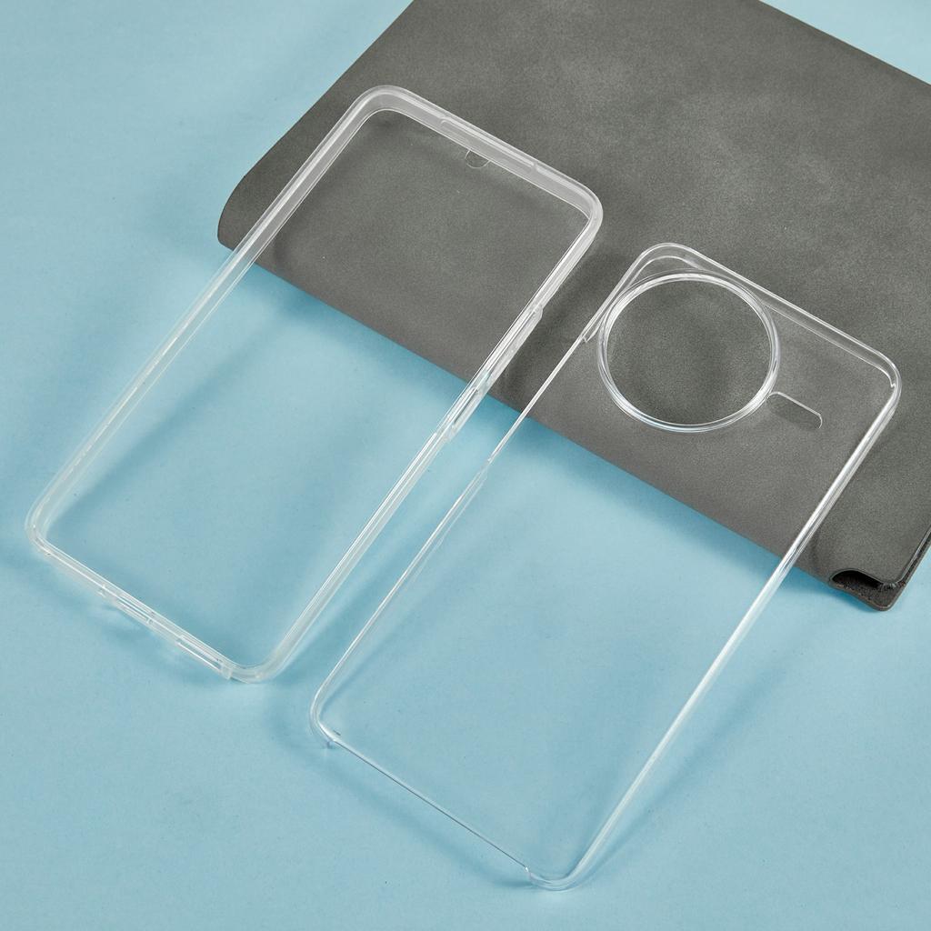 Clear Case for Xiaomi Redmi K80 Pro 5G/Poco F7 Ultra 5G TPU Frame Acrylic Back Phone Cover with PET Film