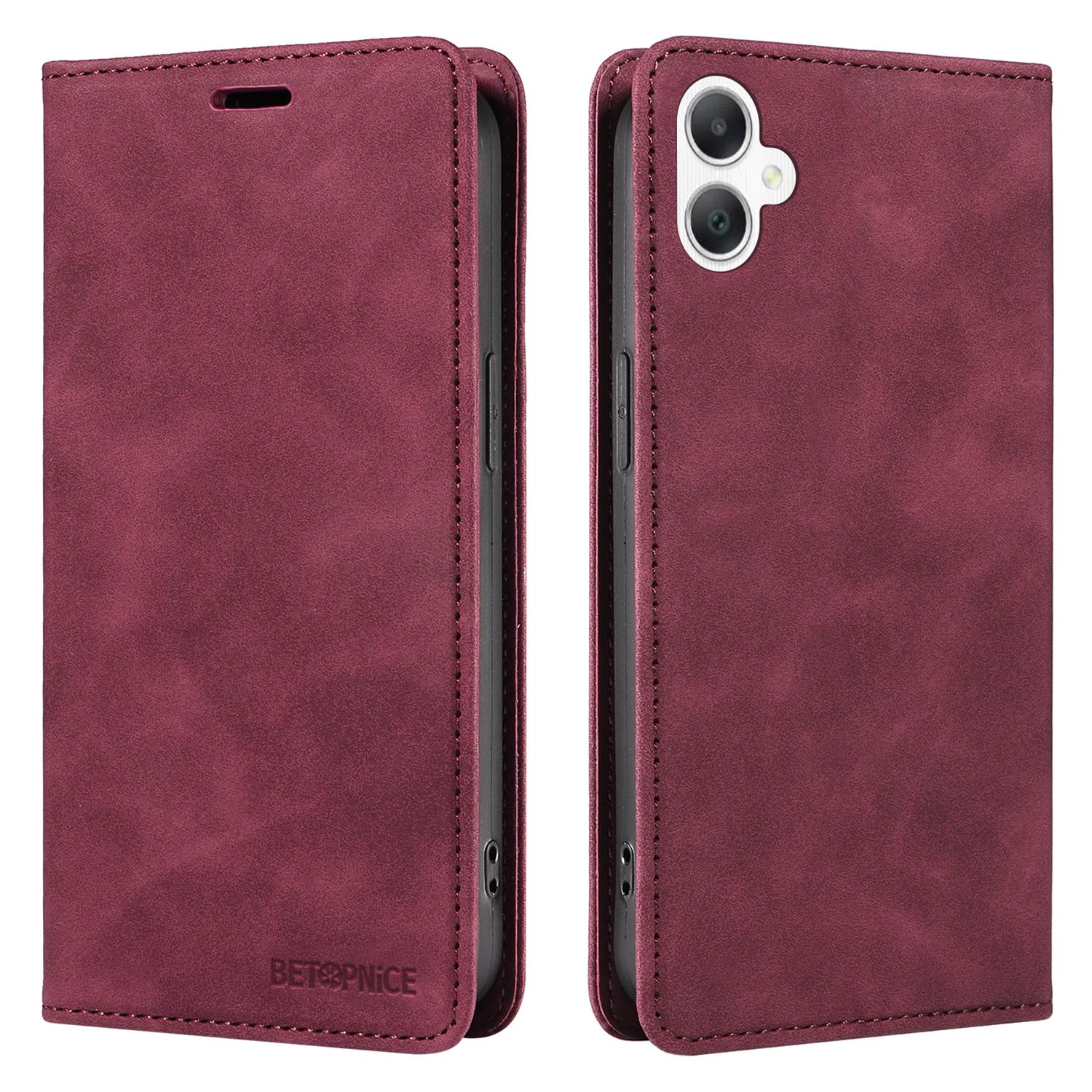 

BETOPNICE 003 For Samsung Galaxy A06 4G Wallet Case Leather Phone Cover with Stand C