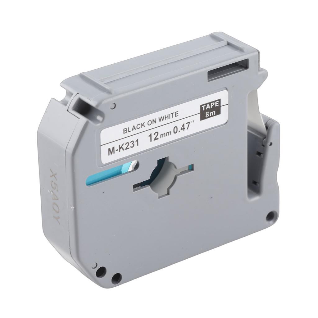 Etiket Şeridi Yedek Siyah Beyaz 23ft Uzunluk Net Baskı Etiket Yazıcı Şeridi LM210D 420 LM500TS İçin