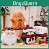 Beautifully Crafted Christmas Gingerbread Man Tin Box For Holiday Gifting
