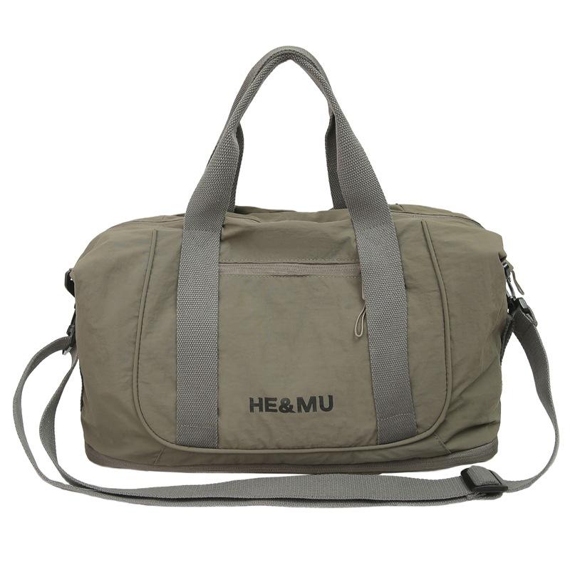 New Dry and Wet Separation Business Travel Fitness Bag Shoulder Crossbody Expandable Large-capacity Travel Sports Travel Bag