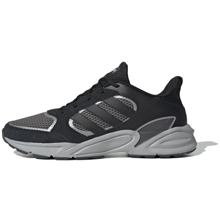 adidas neo 90s Valasion Black Gray Silver Men s EG2882 EU 44⅔