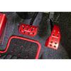 MONSTER SPORT Sport Driving Pedal Covers, Red Anodized, for Swift Sport [ZC33S], Swift [ZC13S/ZC83S], and Other Automatic Transmission Vehicles (ZC33