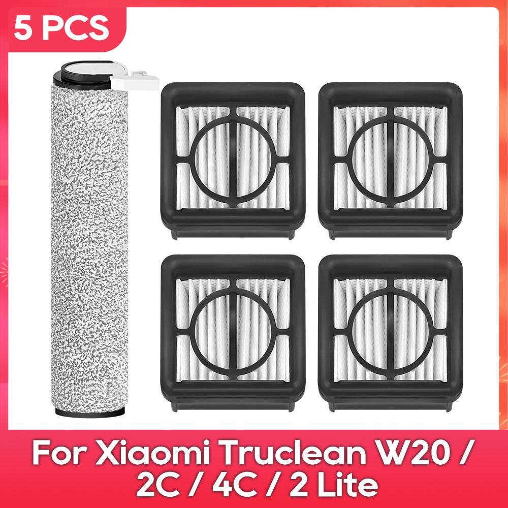 Fit For ( Xiaomi Truclean W20 / 2C / 4C / 2 Lite ) Roller Brush Filter Parts Accessories Replacement