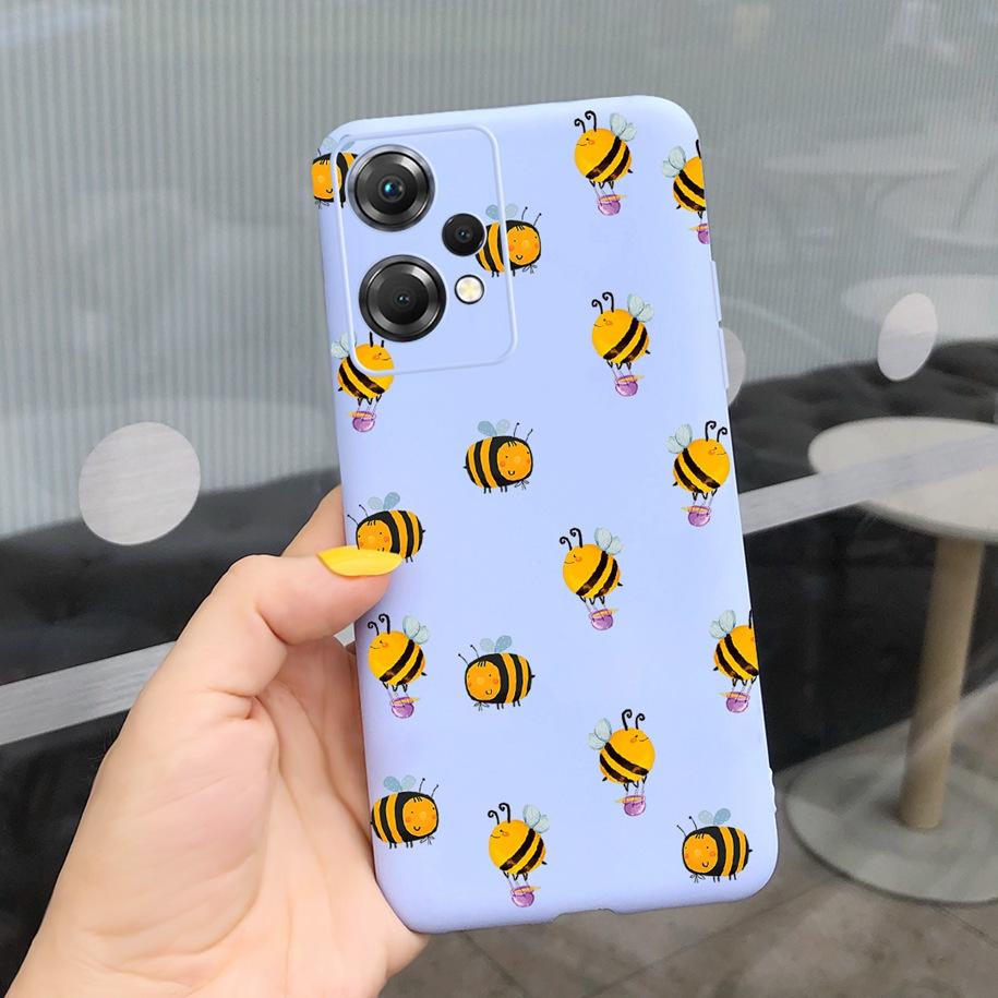 For OnePlus Nord CE 2 Lite 5G Case Daisy Flower Soft Silicone Back Cover for One Plus Nord CE 2 Lite 5G Cases CE2 Lite Funda Bag