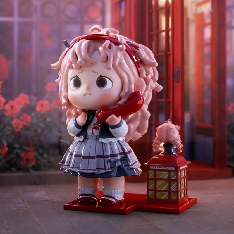 Dostępne i Autentyczne Fufu "Miasto Zmierzchowego Blasku" 3. Generacja - Figurka Trendy z Niespodzianką Urocza Dziewczynka z Kręconymi Włoskami Prezent i Dekoracja