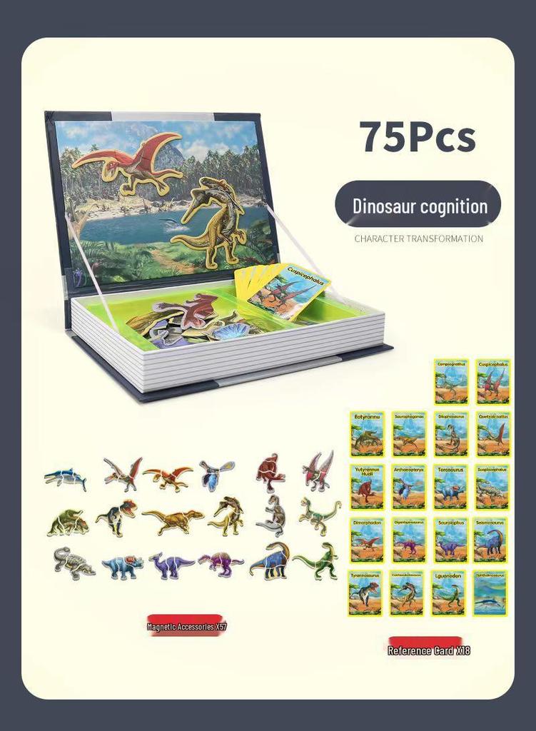 Children's Magnetic Puzzle Game - Fun & Educational Brain Development Toy
