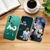 Novak Djokovic Handyhülle Für Samsung S25,S24,S21,S22,S23,S30,Ultra,S20,Plus,Fe,Weiche Silikon Schwarze Hülle