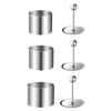 Food Grade Stainless Steel Cold Dishes Mold Reliable Cake Rings Easy To Clean Baking Accessories Gift for Baking Lovers