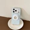 Blue Polka Dot Magnetic Phone Holder for Apple 14/15/16/17 Pro/Pro Max Cases