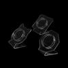 Acrylic Bracelet Holder Display Stand for 12 Bangles Transparent Jewelry Organizing Rack for Store Counter and Home Storage Display