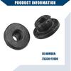 No.25336-F2000 Radiator Lower Insulator Mount Bushing for Hyundai Elantra 2017-2020/Inner Radiator Lower Insulator Moun/Durable Rubber / 2Pcs Black