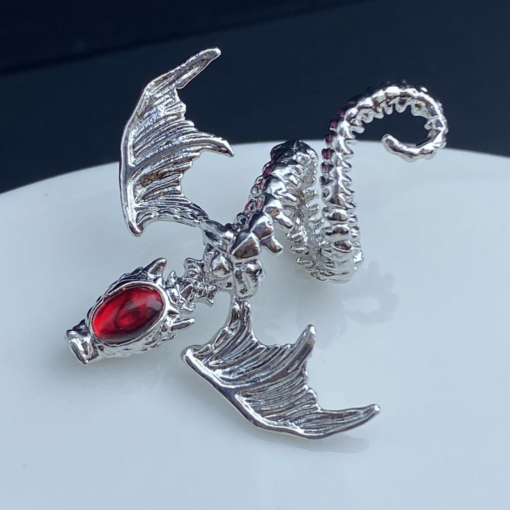 Copper Alloy Dragon Spacer Bead for DIY Jewelry - Color-Preserving Accessory