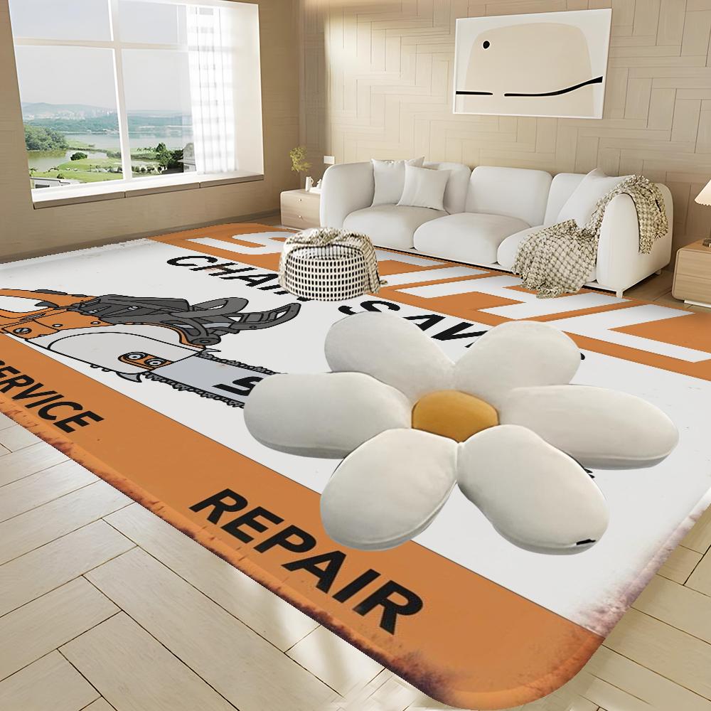 Logo Stihl Rohožka Dětský Pokoj Ložnice Dekorace Balkon Protiskluzová Rohožka Obývací Pokoj Domácnost Koberce