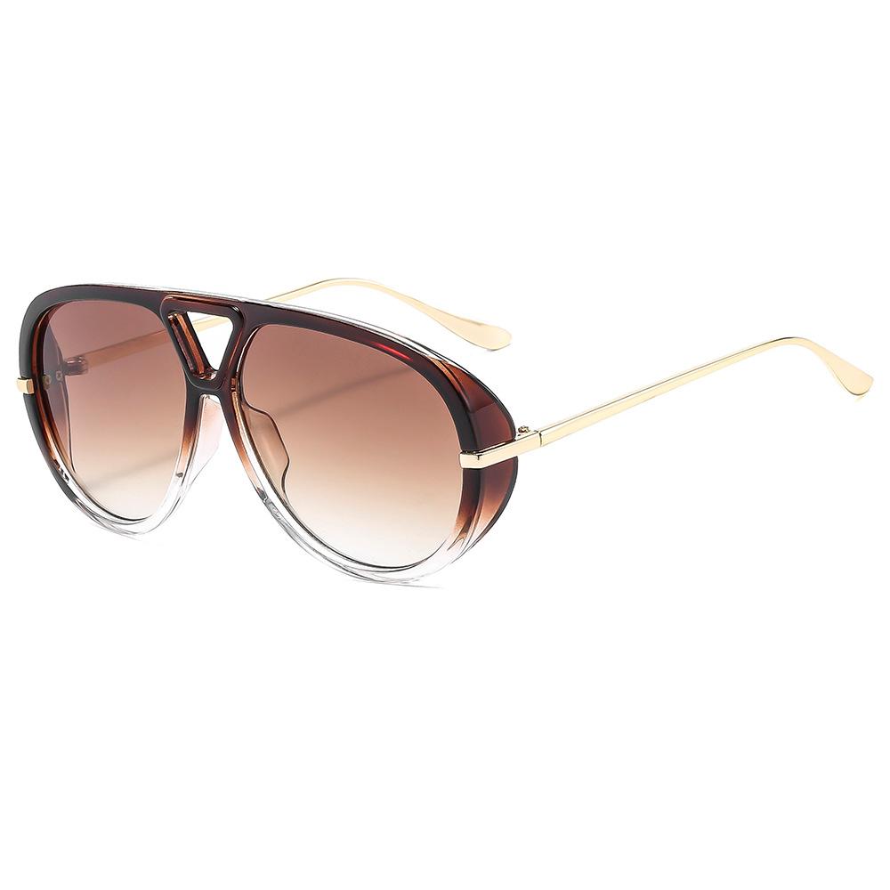 Irregular Large Frame Sunglasses Shades Pilot Multicolor Lenses Eyewear Leopard Print Lightweight Uv400 Sun Glasses Beachside