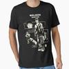 Malachi Vintage 90s Essential T-Shirt Cotton Vintage Round Neck Men Women Streetwear Tees Short Sleeve Harajuku Breathable