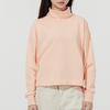 Puma Vintage Embroidered Loose Fit Turtleneck Sweatshirt Women Tops Wheat 847686-27