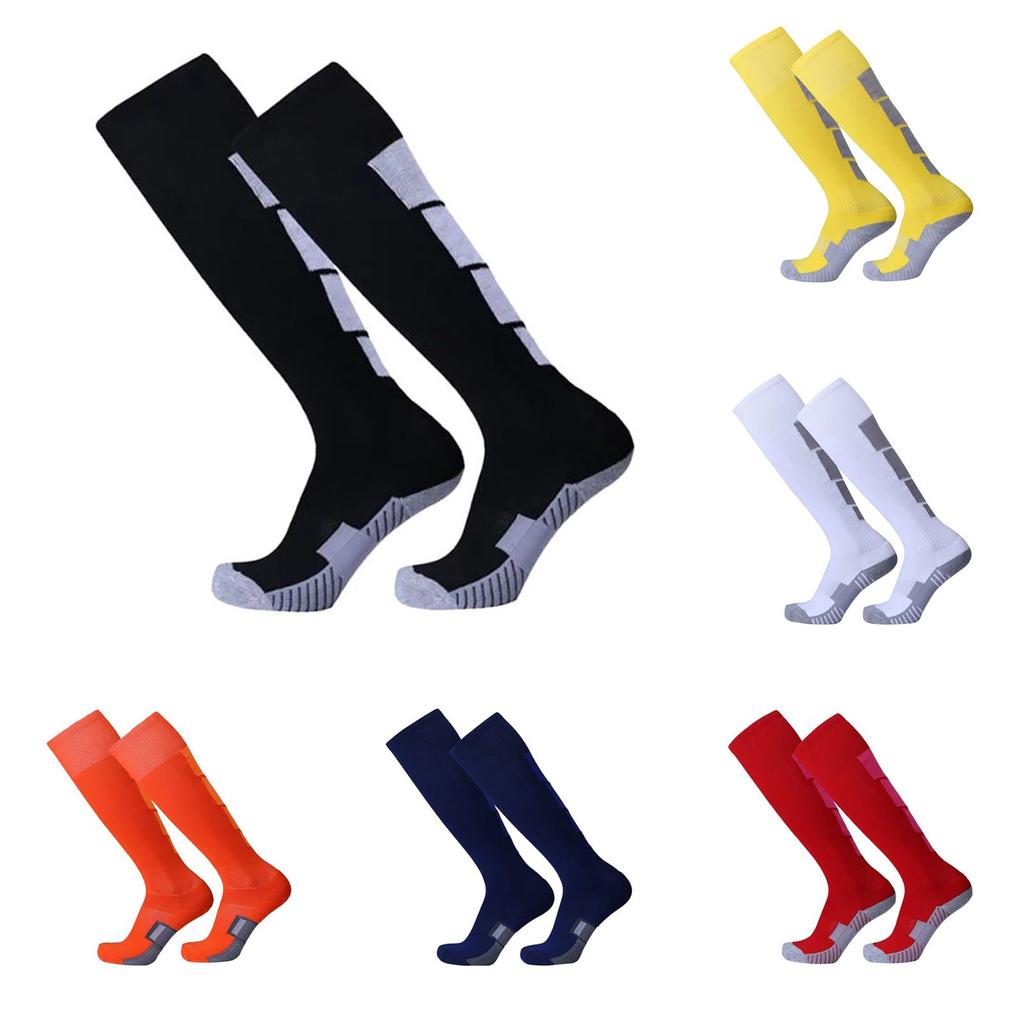 Mens Football Soccer Socks Over Knee High Long Sock Baseball Runing Sport