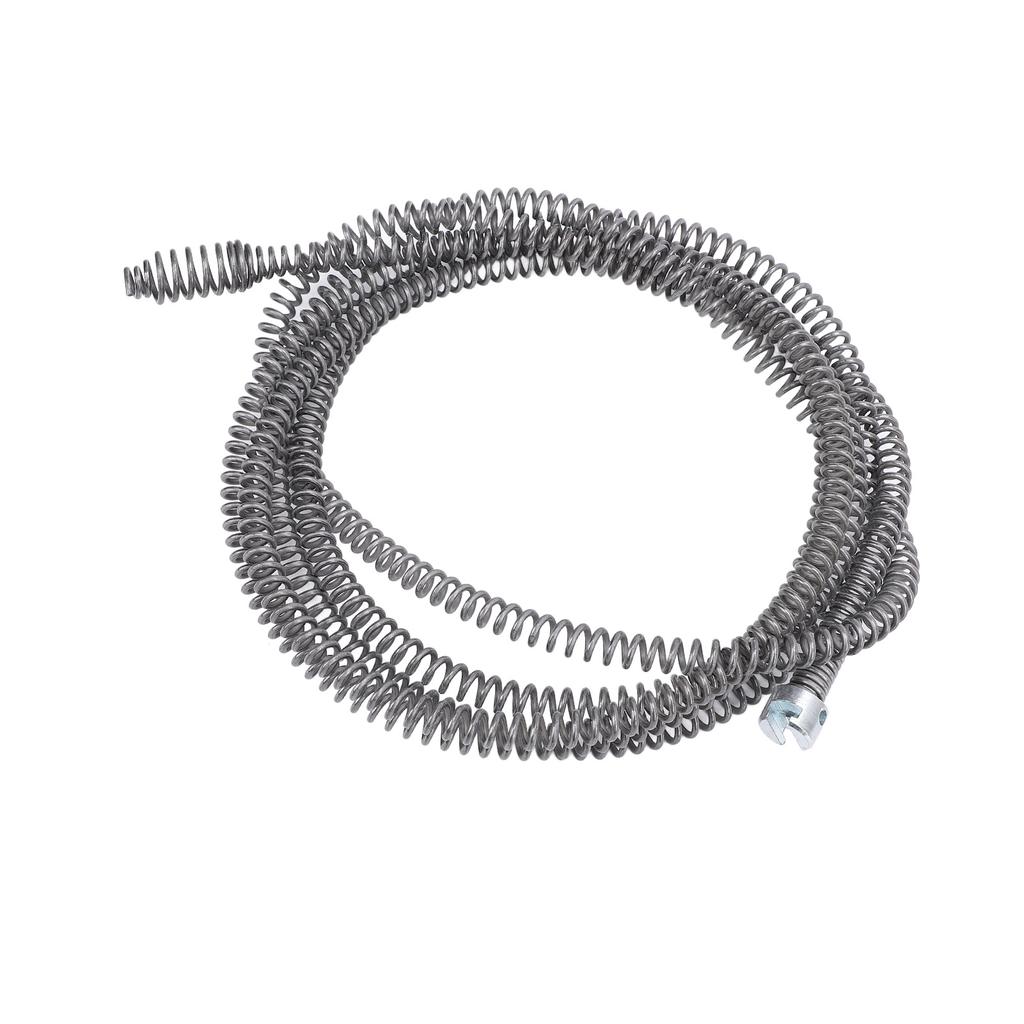 Drain Cleaner Augers Spring Cable Manganese Steel Snake Clog Pipe Sewer Drain Cleaning Cable for Household Kitchen Bathroom Toilet Plumbing