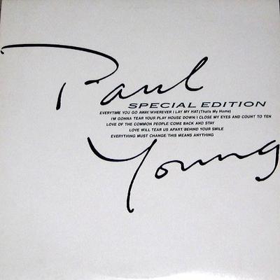 LP Record PAUL YOUNG  Special Edition QX3P95005 EPIC 1985 Japan Rock Used