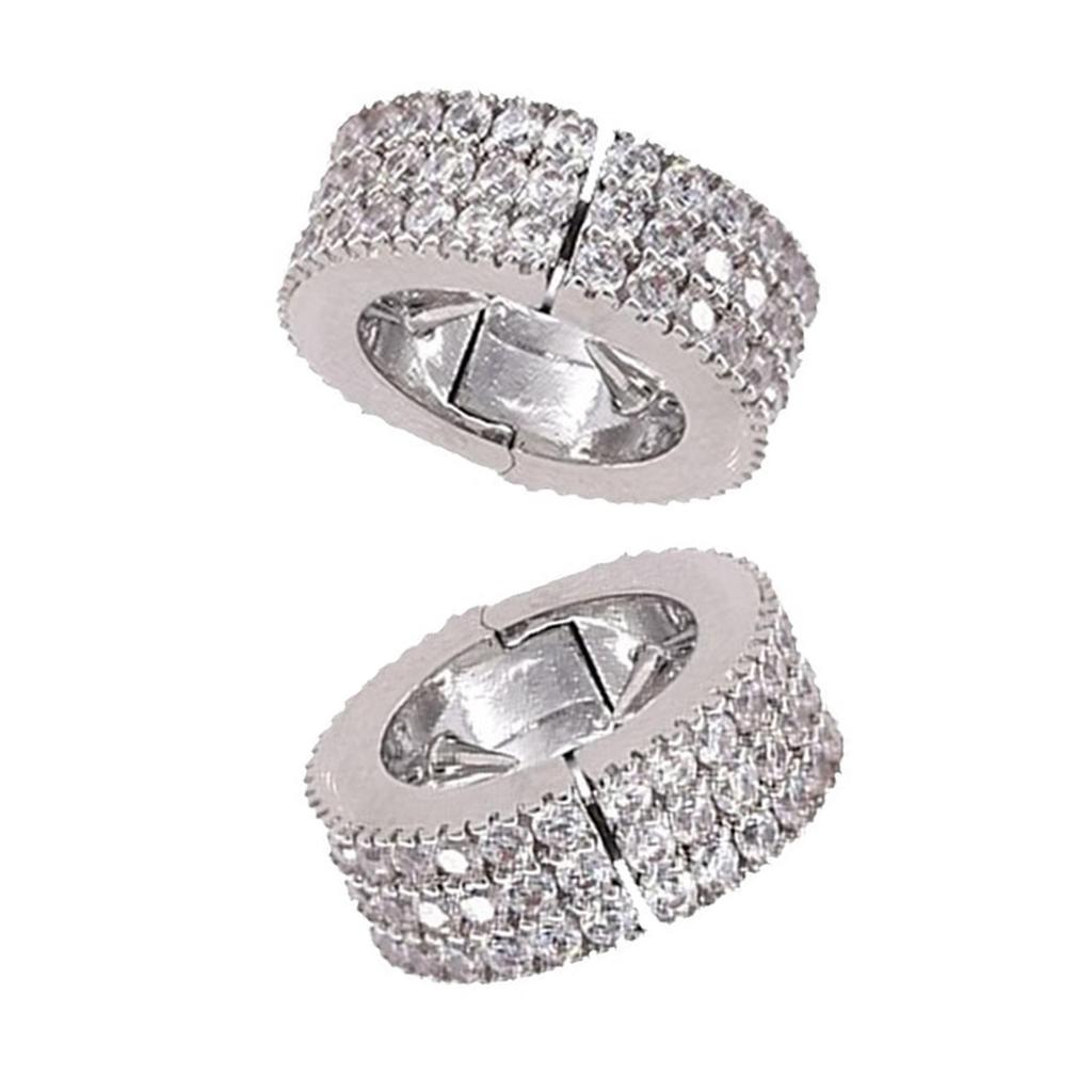 Luxurious Blingbling Hair Rings Eye-catching Headwear Christmas Party Photo Props Women Headwear Cosplay Accessories