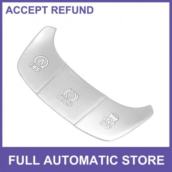 3 шт. Декоративная накладка на кнопку ручного тормоза для интерьера автомобиля Toyota CHR 17-21