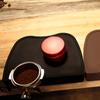 Silicone Non Slip Manual Coffee Tamping Pad Mat Coffee Tamper Holder Accessories Black