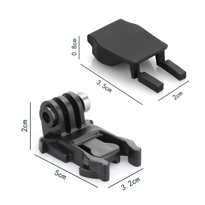 

Аксессуары для Gopro Hero13 12 Пряжка быстрого крепления L Крепление-основание Фиксатор Длинная заглушка против падения для Osmo Action 5Pro Insta360 X5