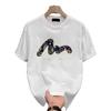 2025 Men's Trendy Pure Cotton Printed Round Neck Short Sleeve T-shirt - Summer Hot Seller