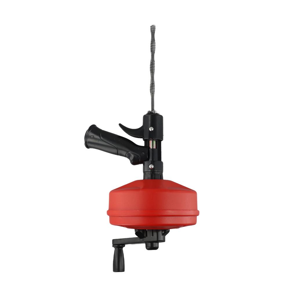 Drain Cleaner Drain Auger Unclogging Pipes Plumbing Projects 3 4 To 2 Inch Capacity Automatic Clutch Spring Hygienic Storage