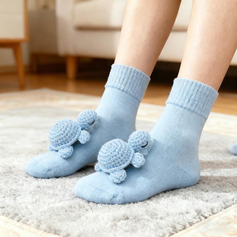 3D Strick Tier Socken Lustige Neuheiten Tier Umarmung Socken Handgestrickt Warme Socken Hausschuh Socken Weihnachtsgeschenk für Frauen