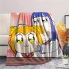 Pop Team Epic  Print Flannel Blanket, High quality Comfortable for All Seasons, Home Decor, Warmth and Comfort