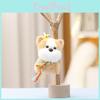 Adorable Plush Toy Bee Dog Doll Keychain Soft Stuffed Animal For Kids And Collectors
