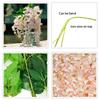 12Pcs Wisteria Flowers Artificial Wedding Simulated Green Plants Eucalyptus Orchid Grass Artificial Flower for Decoration Wedding