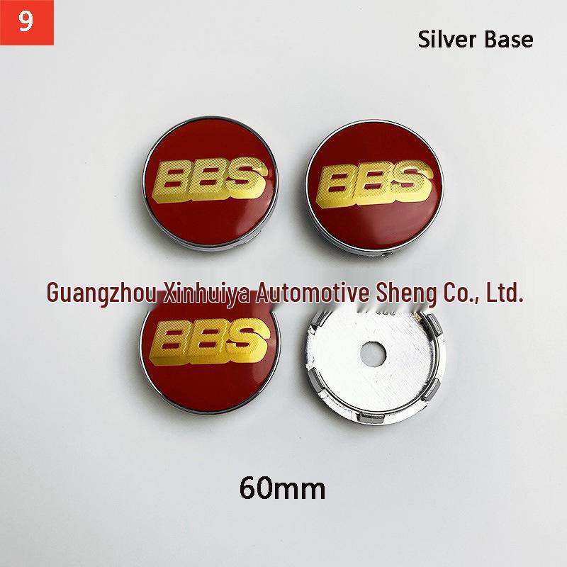 Logo na środek felgi BBS Modified do rozmiarów 56mm, 60mm, 68mm i 70mm