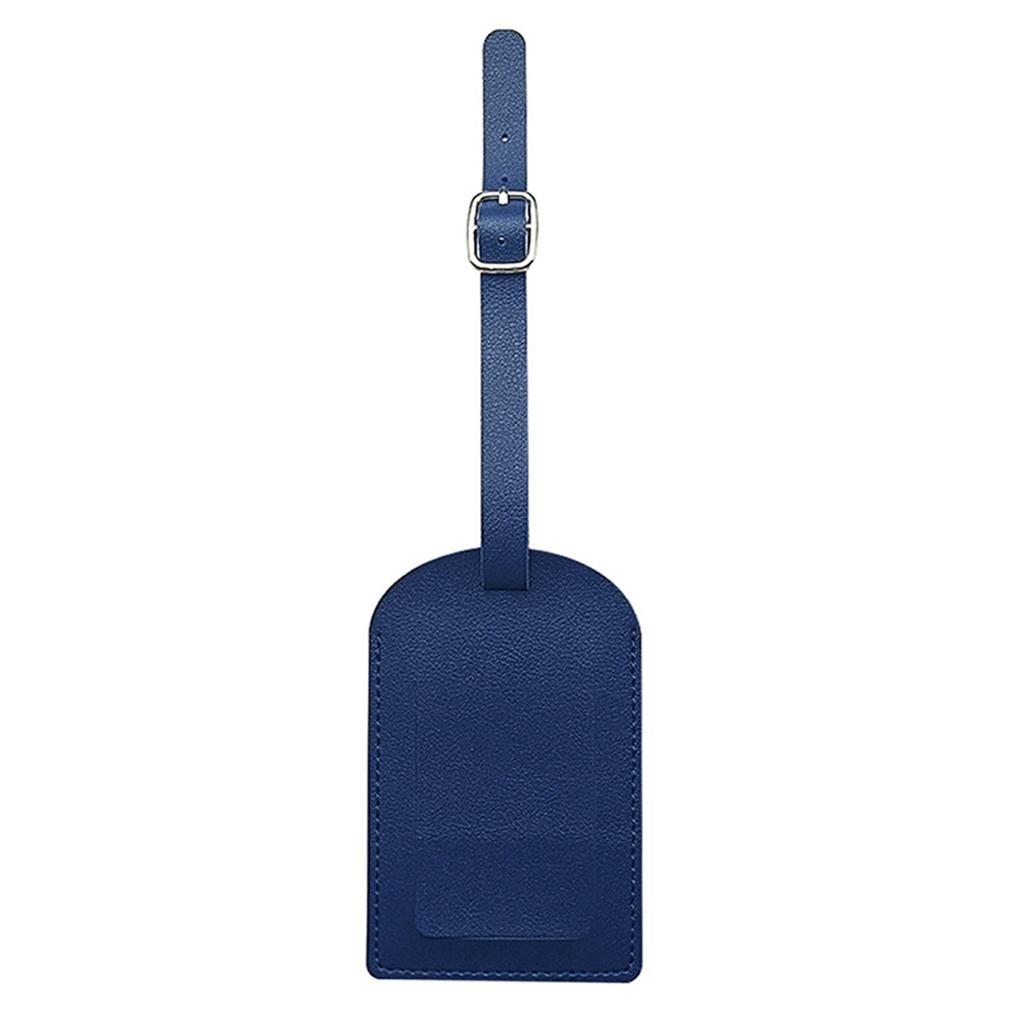 PU Leather Luggage Tag Light Soft Travel Accessories Travel Luggage Tag Boarding Pass Suitcase Tag
