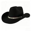 Minority Fengying Top Hat Feather Chain Men's and Women's Couple Hat Western Cowboy Top Hat Performance Jazz Hat