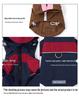 Waterproof & Windproof Hooded Dog Jacket: Thickened Warm Pet Windbreaker for Autumn & Winter