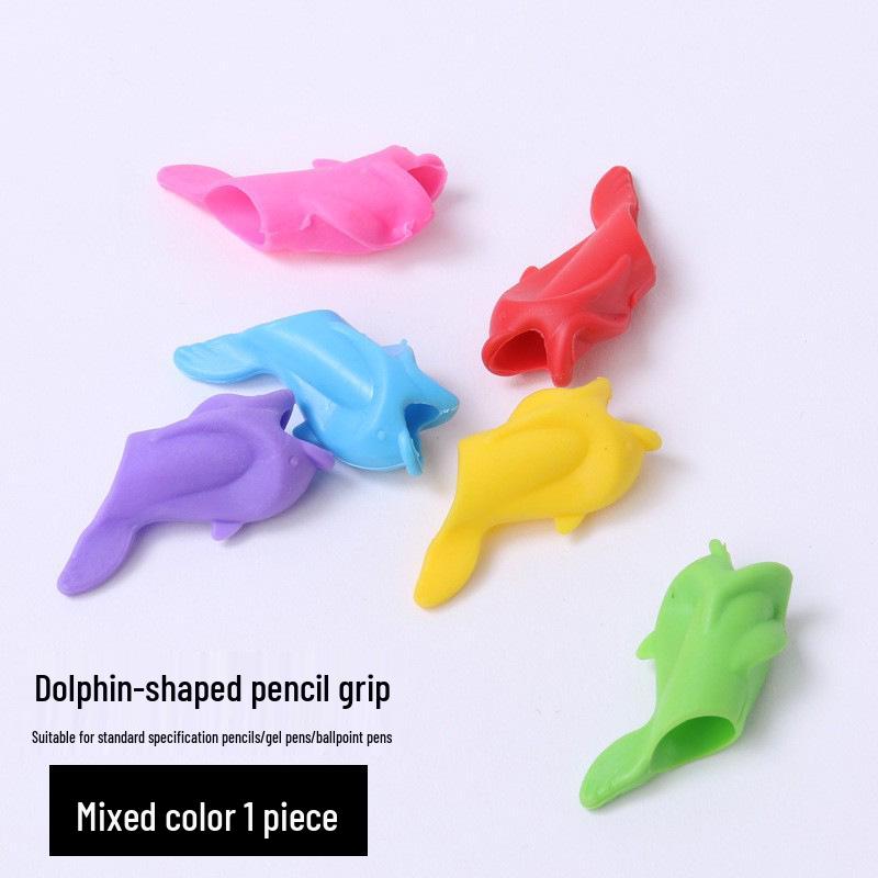 

Dolphin Pen Grip: Corrective Writing Aid for Children