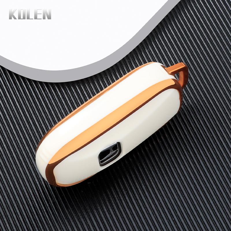Fashion Tpu Car Remote Key Cover Case Shell Fob For Honda Civic Accord Pilot Crv Cr-V Freed Vezel Hrv Key Protector Holder