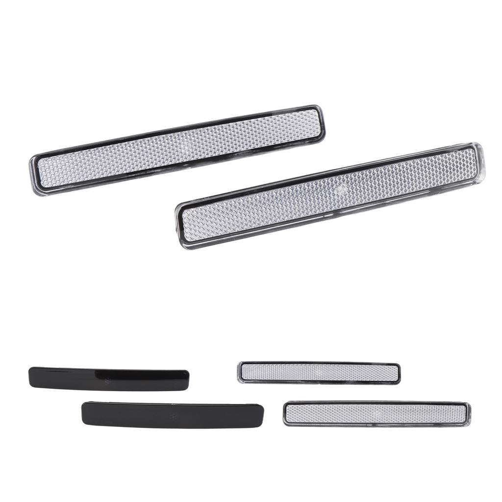 Rear Bumper Reflector 7E0945106 Increase Safety Awareness Left Right Tail Bumper Reflective Cover Fo